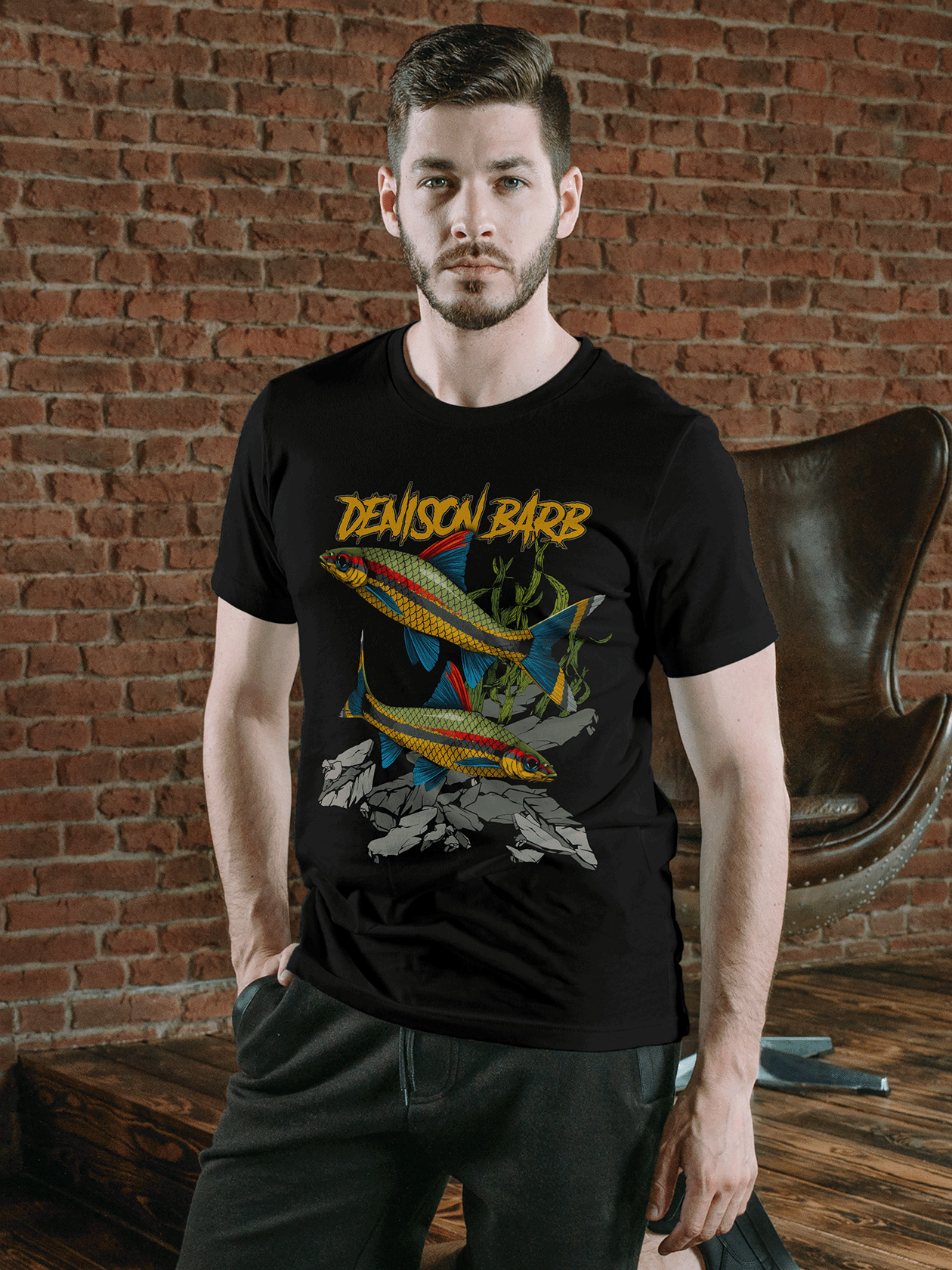 Denison Barb - Black