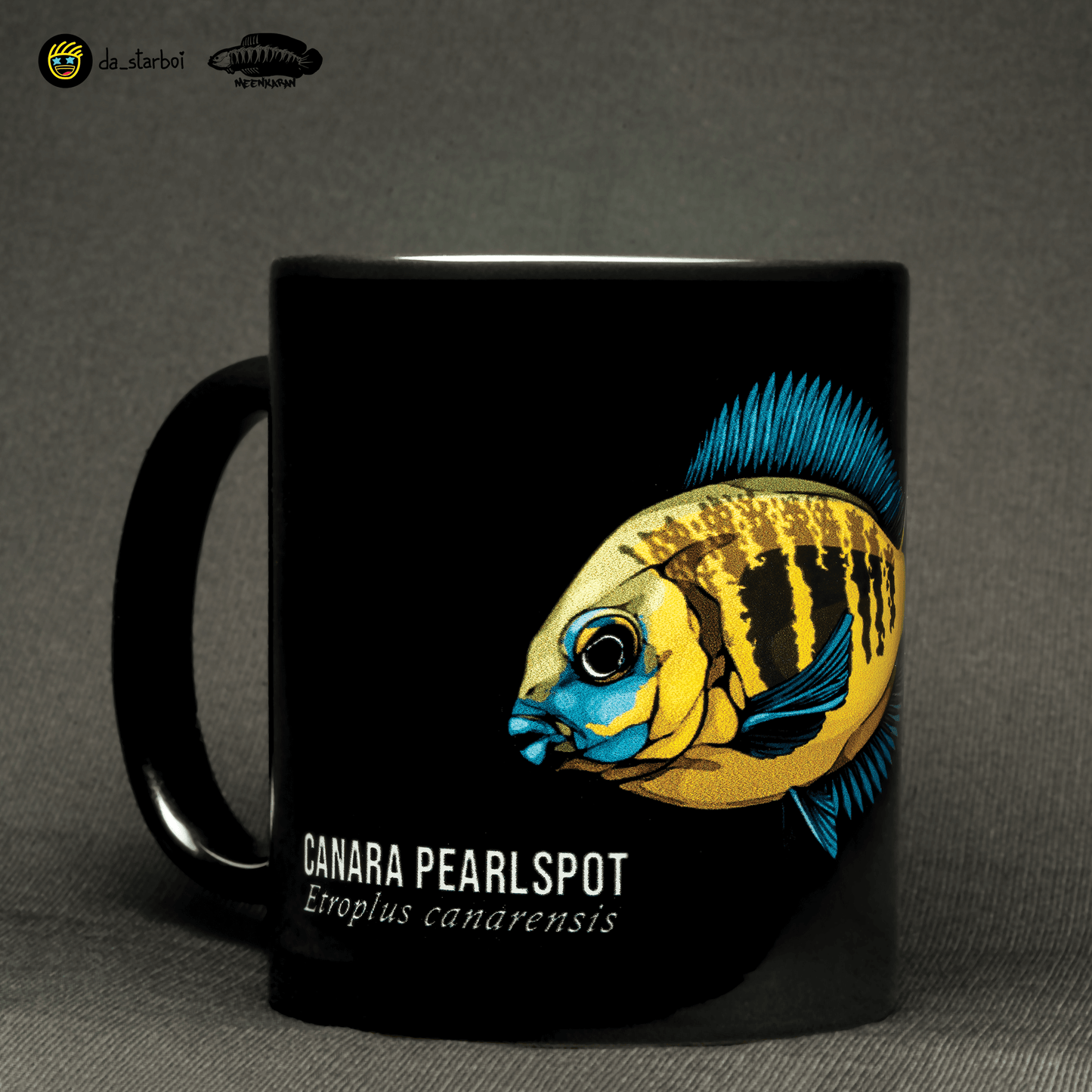 Canara Pearlspot Cichlid Coffee Mug
