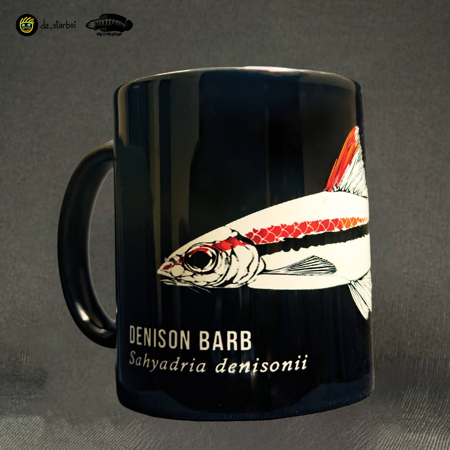 Denison Barb Coffee Mug - Stealth Edition!