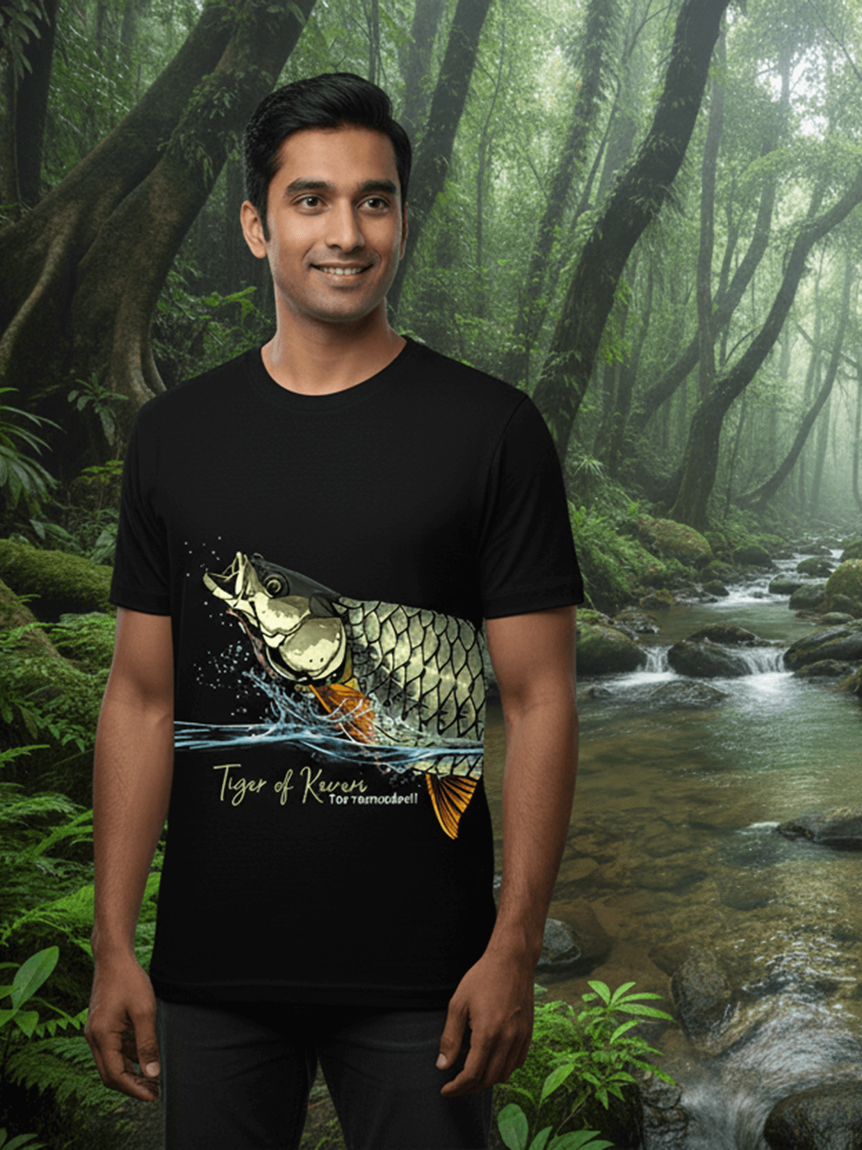 Humpback Mahseer DriFIT Black